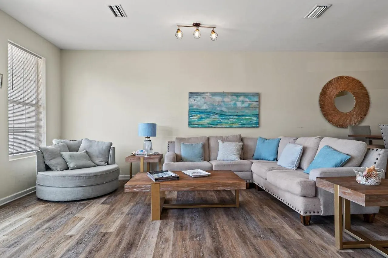 パナマシティービーチ Teal Waters Gulf View With Private Poolヴィラ